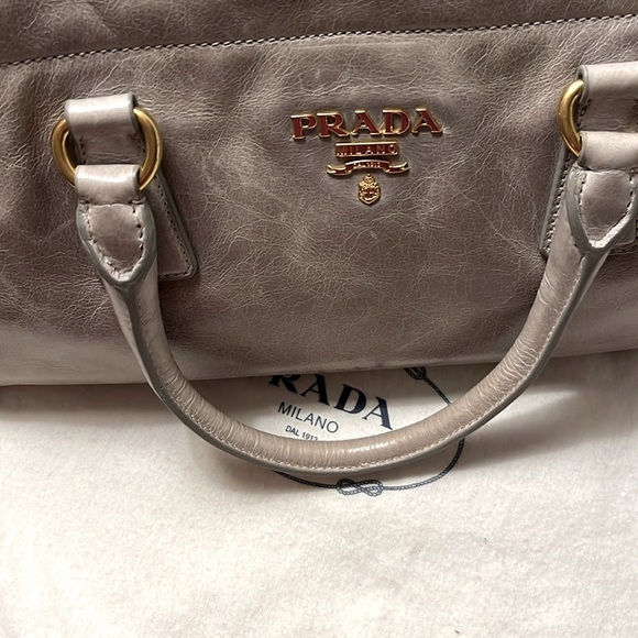 Reserved @kiraewong Authentic Prada Napa Leather Bag Milan - Picture 11 of 16